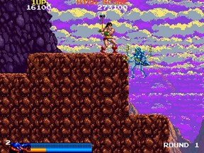 une photo d'Ã©cran de Rastan Saga sur Arcade